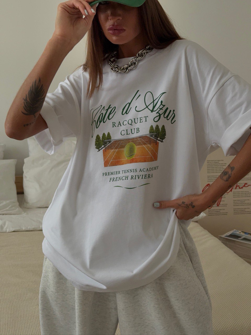 Футболка с принтом