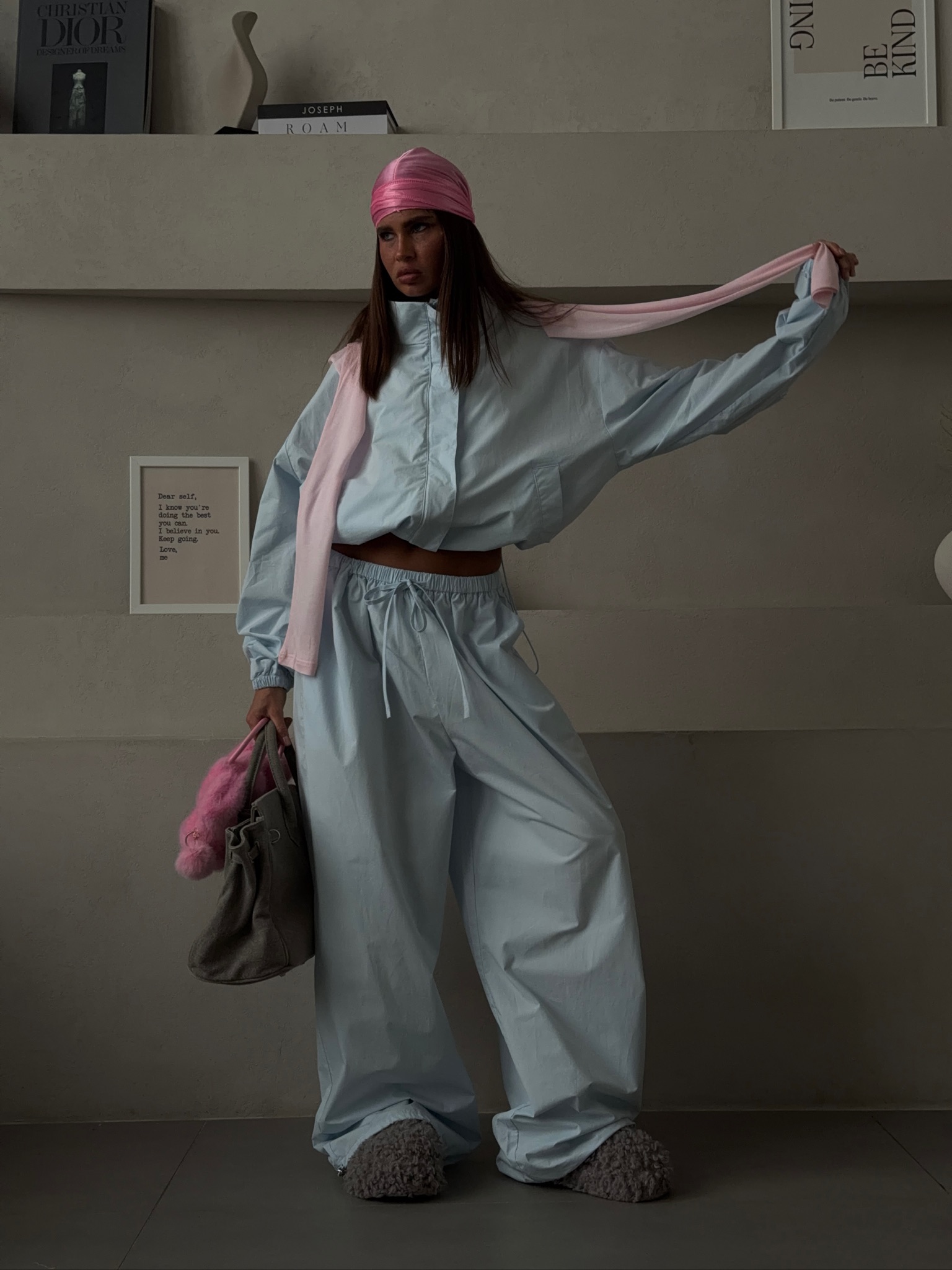 Штаны свободного кроя