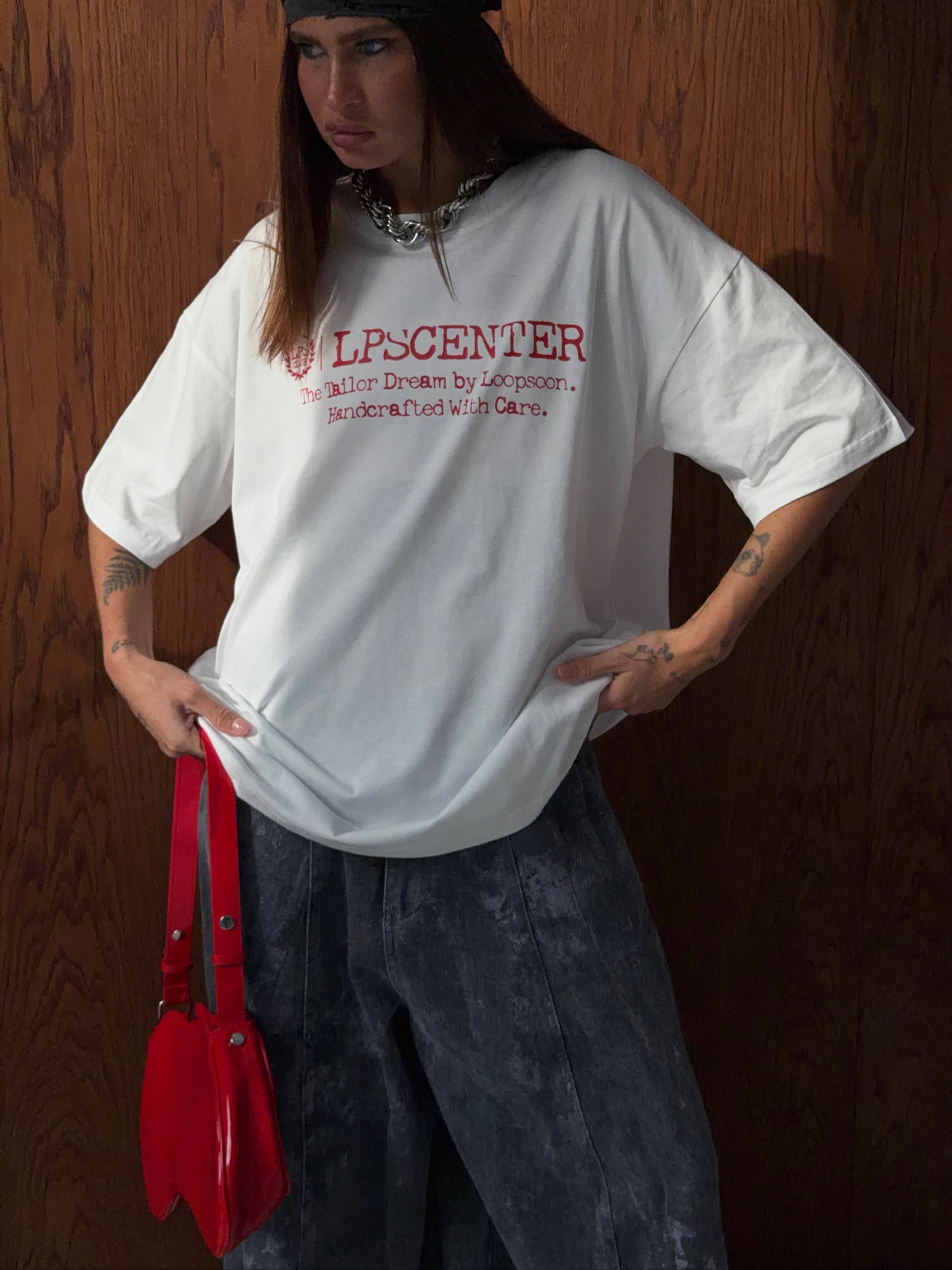 Футболка прямого кроя