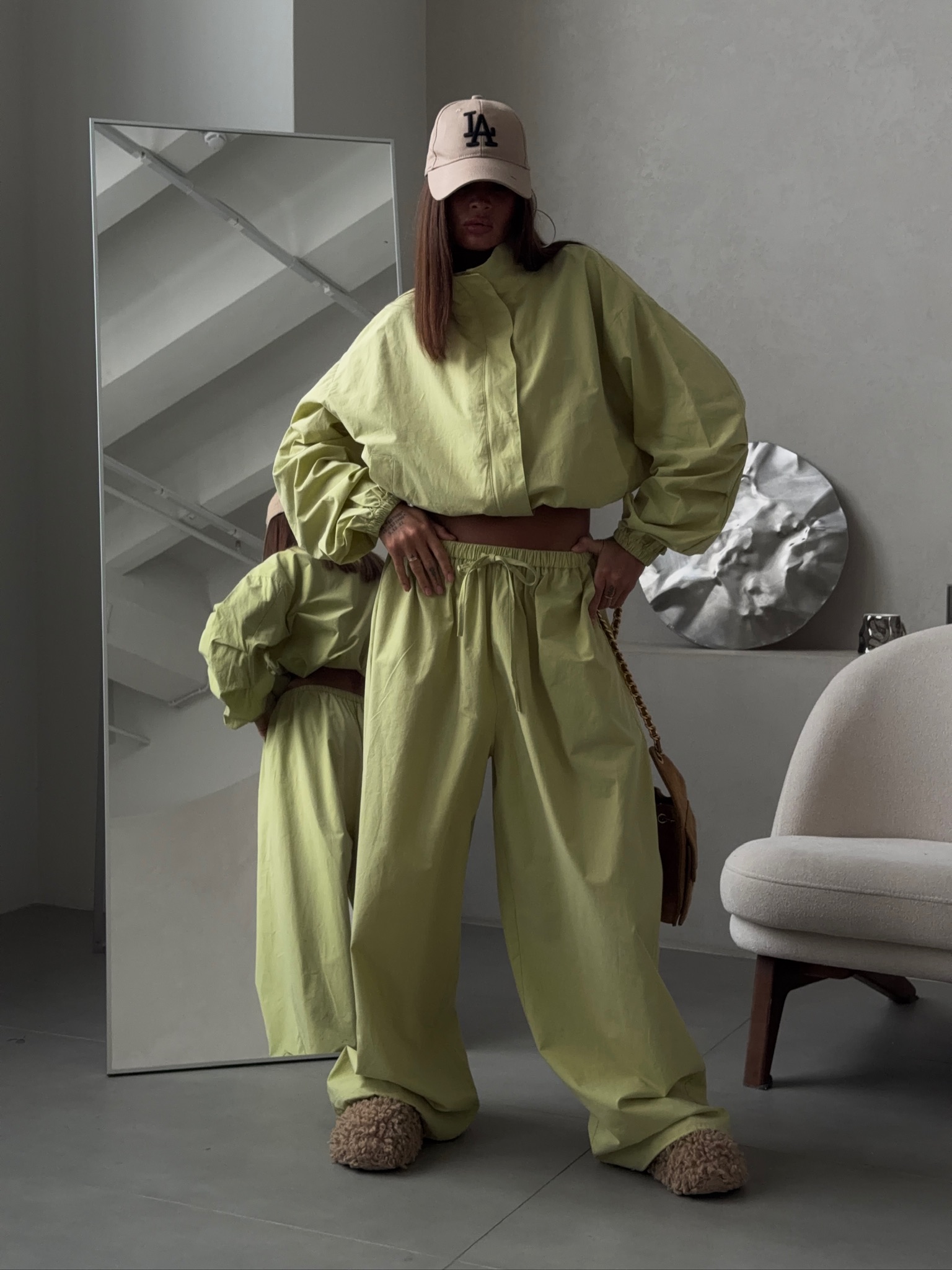 Штаны свободного кроя