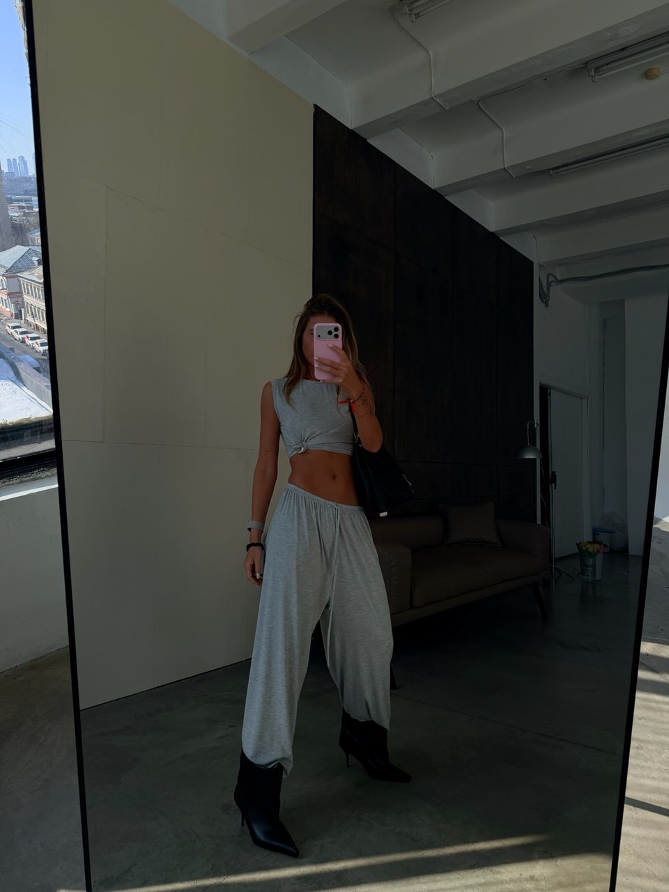 Майка широкая