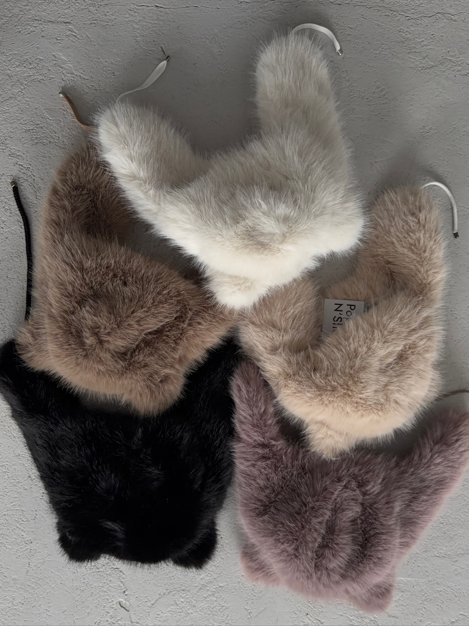 Шапка-ушанка FLUFFI