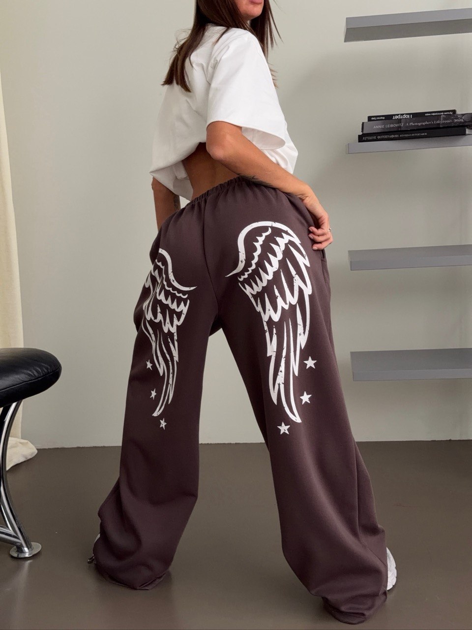 Штаны с крыльями