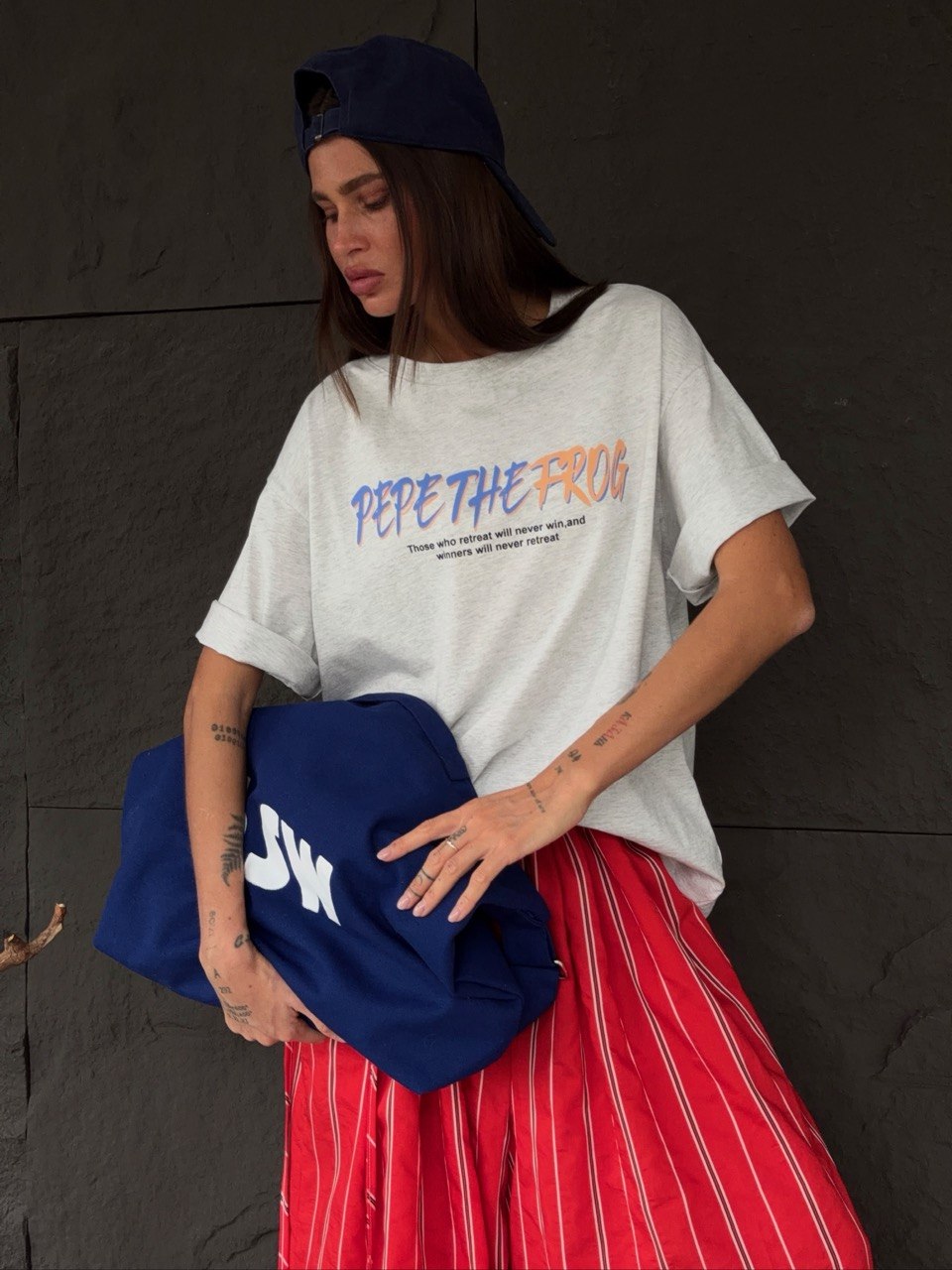 Футболка с принтом