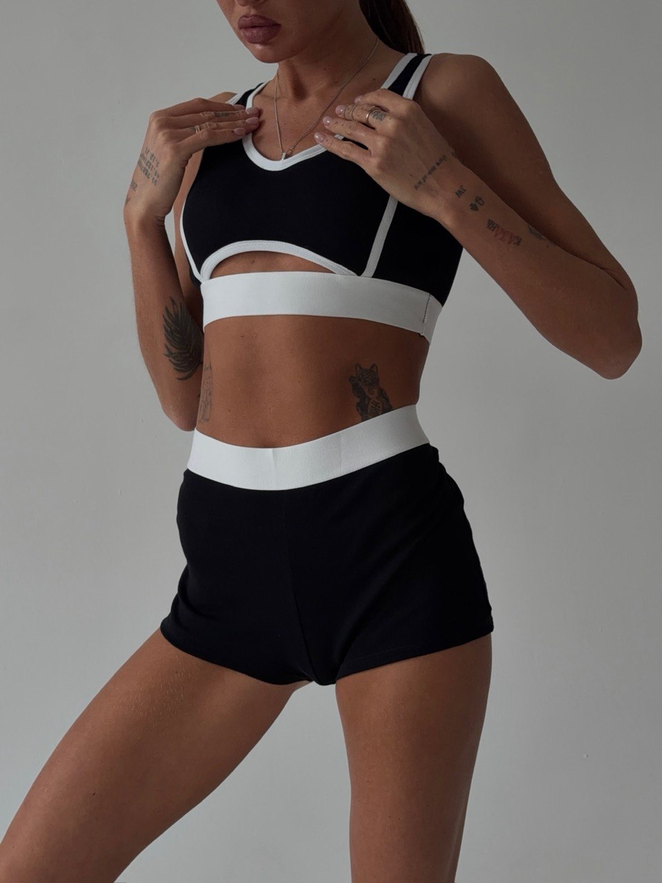 Шорты с резинкой