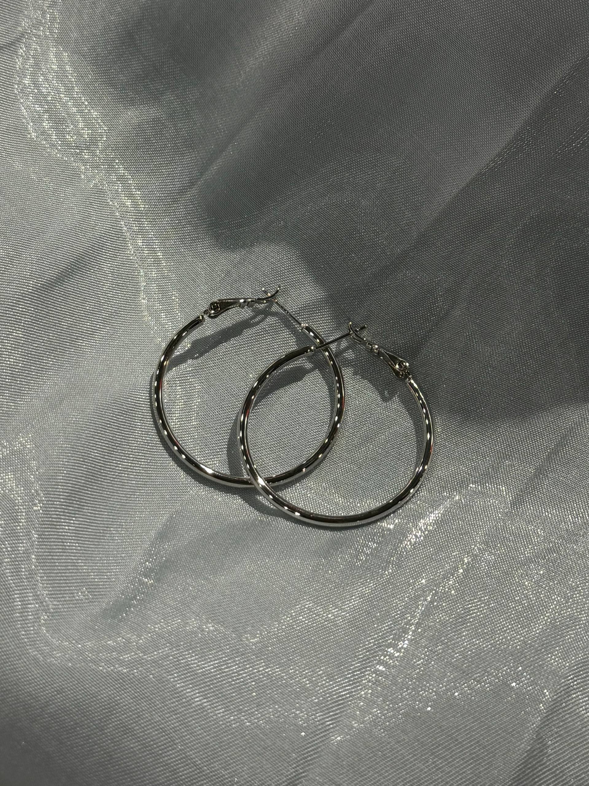 Серьги кольца