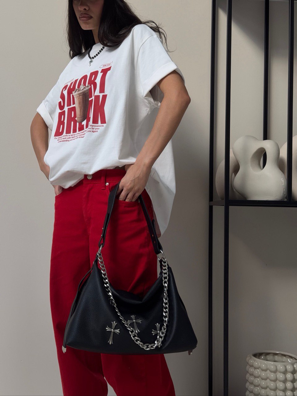 Сумка с крестами большая