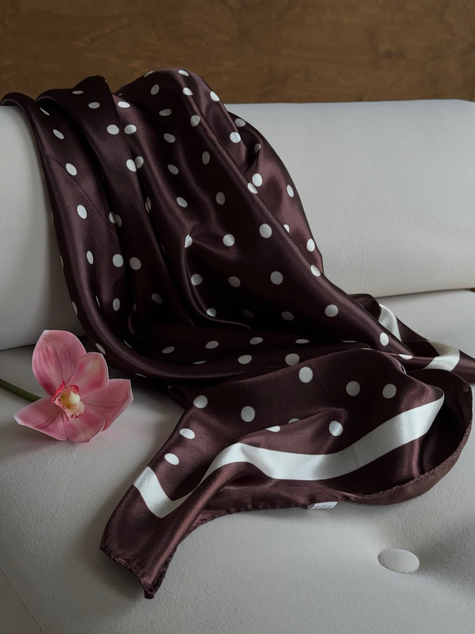 Платок в горошек