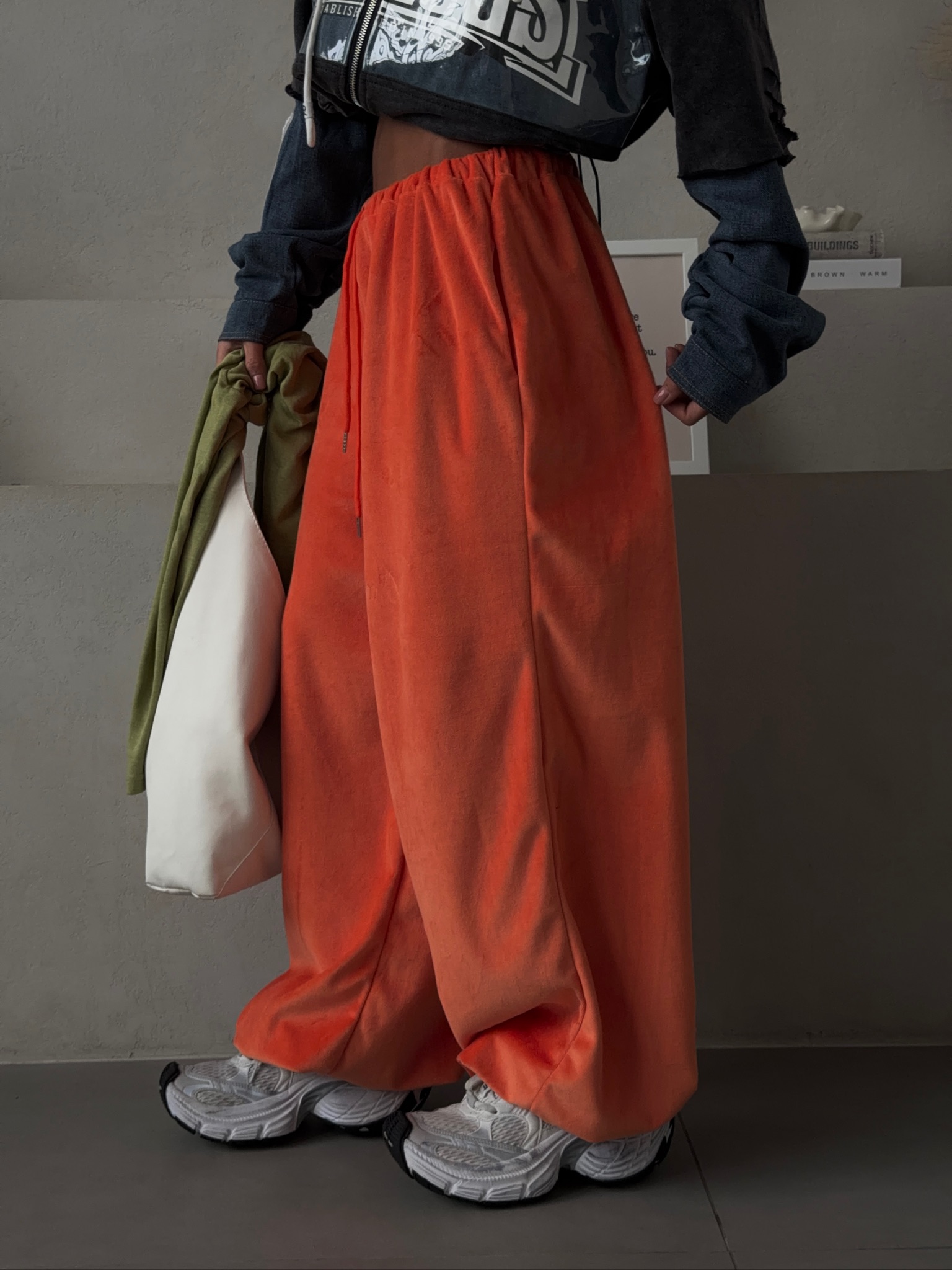 Штаны велюровые