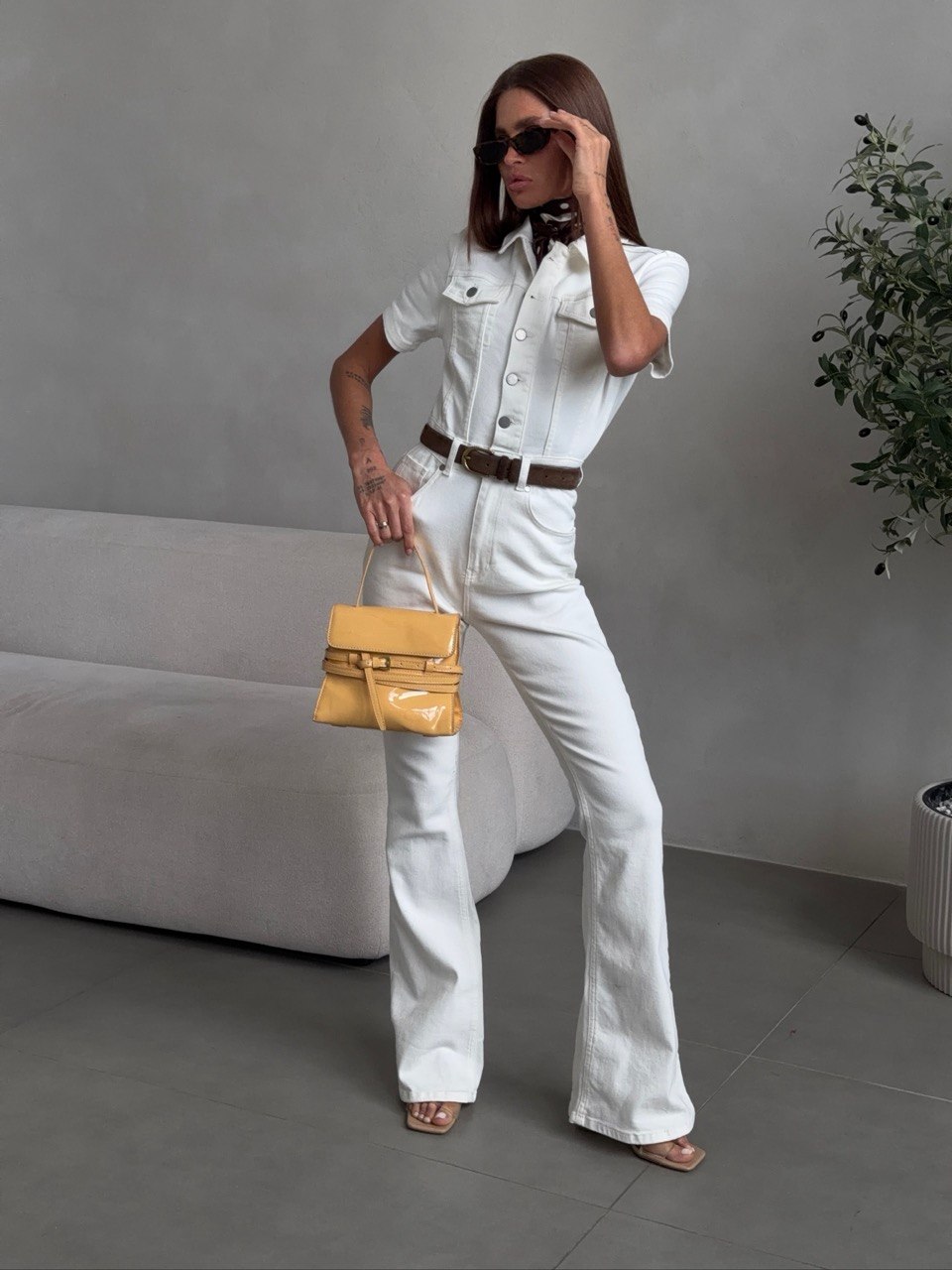 Комбинезон клеш