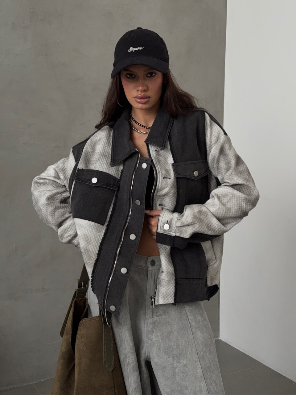 Куртка из двойной ткани