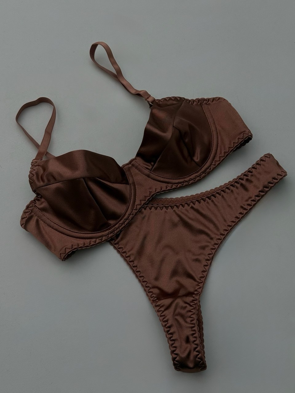 Комплект белья атласный