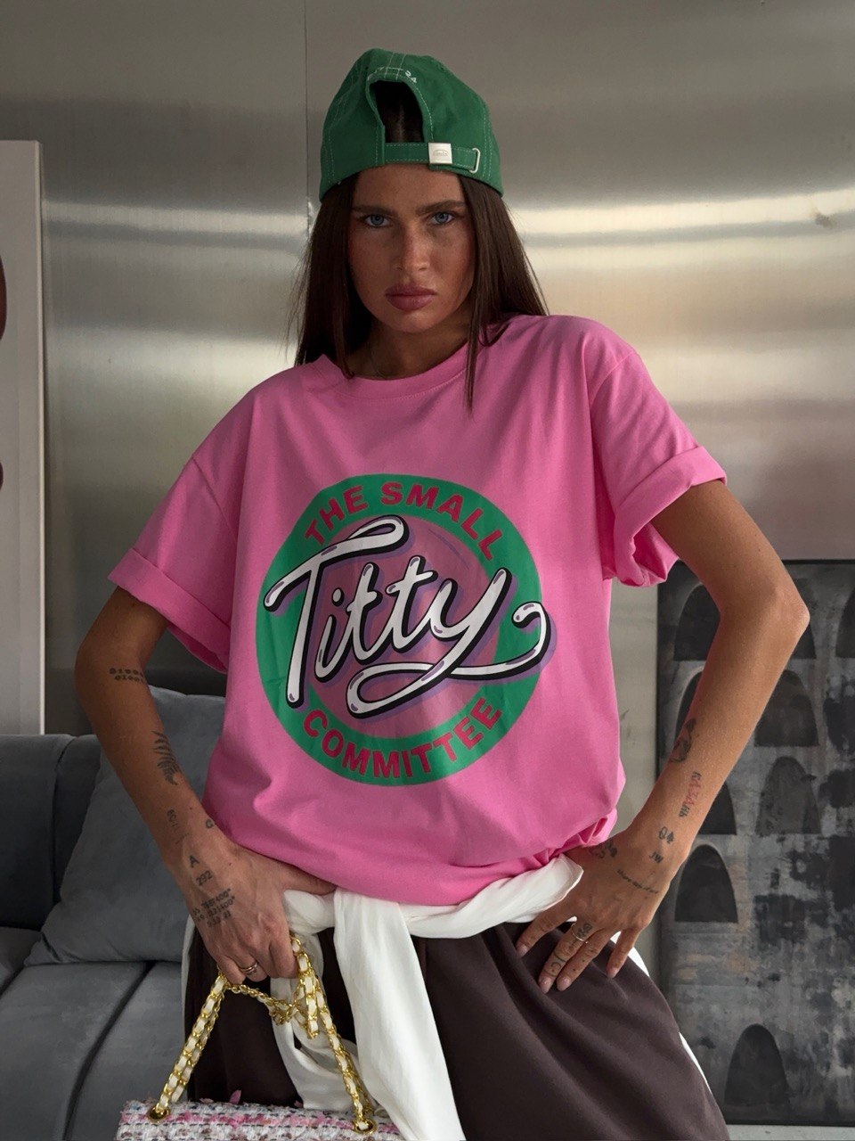 Футболка с принтом