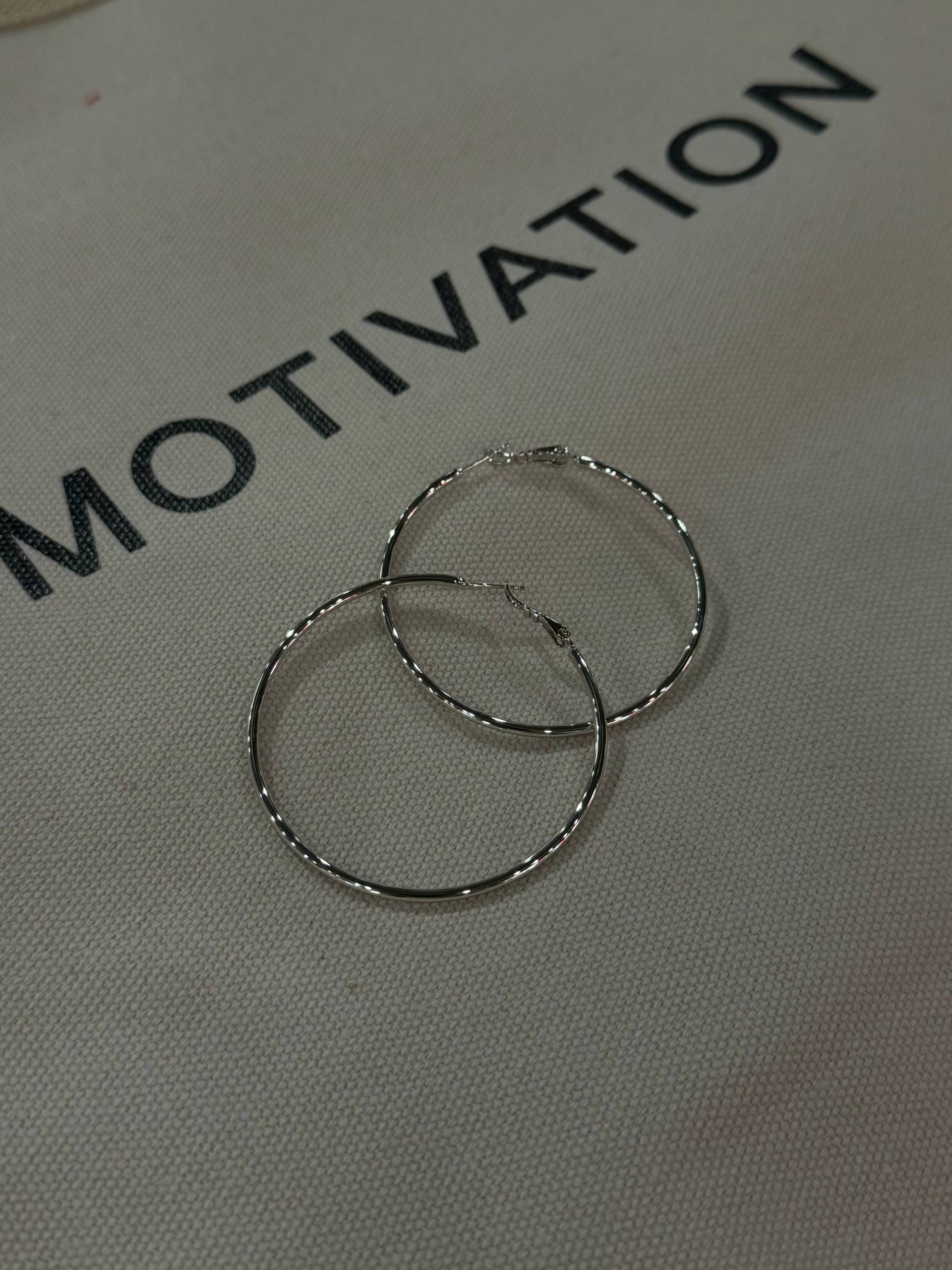 Серьги кольца 11874