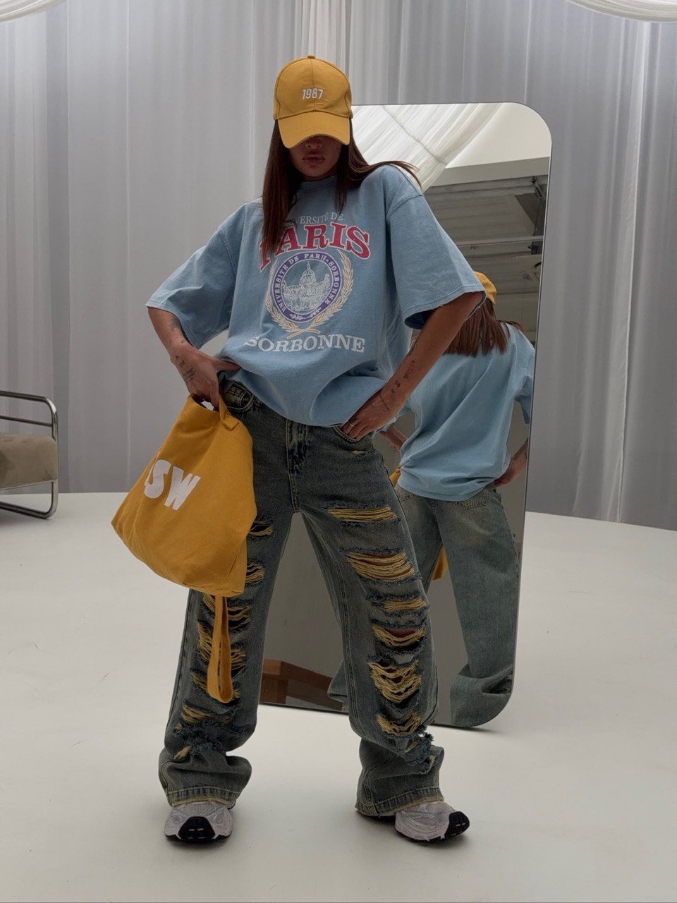 Футболка с принтом