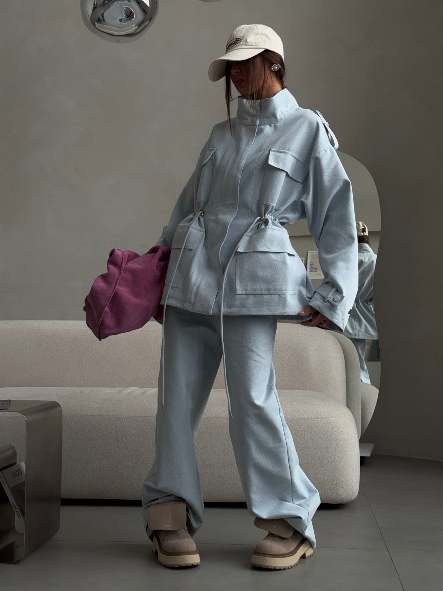 Джинсы свободного кроя