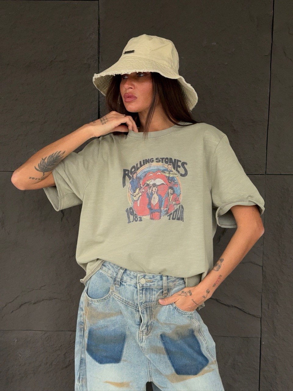 Футболка с принтом