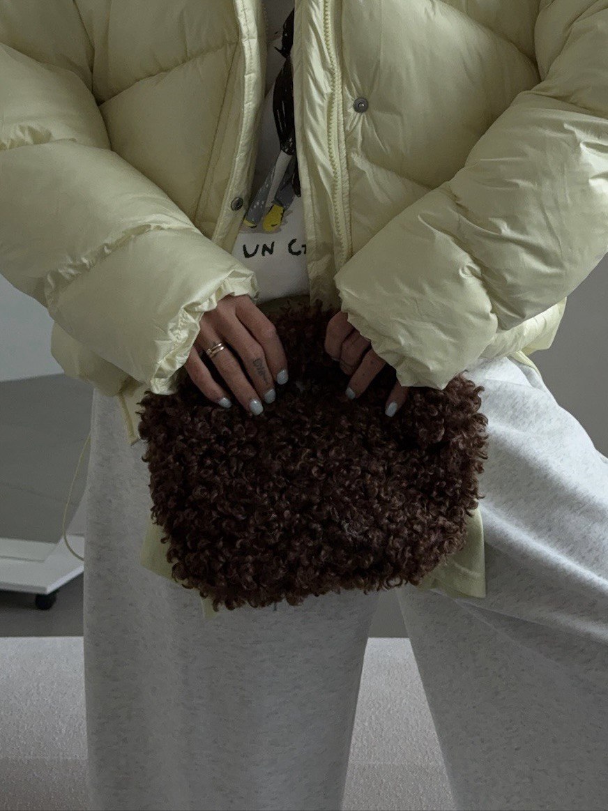 Сумка плюшевая