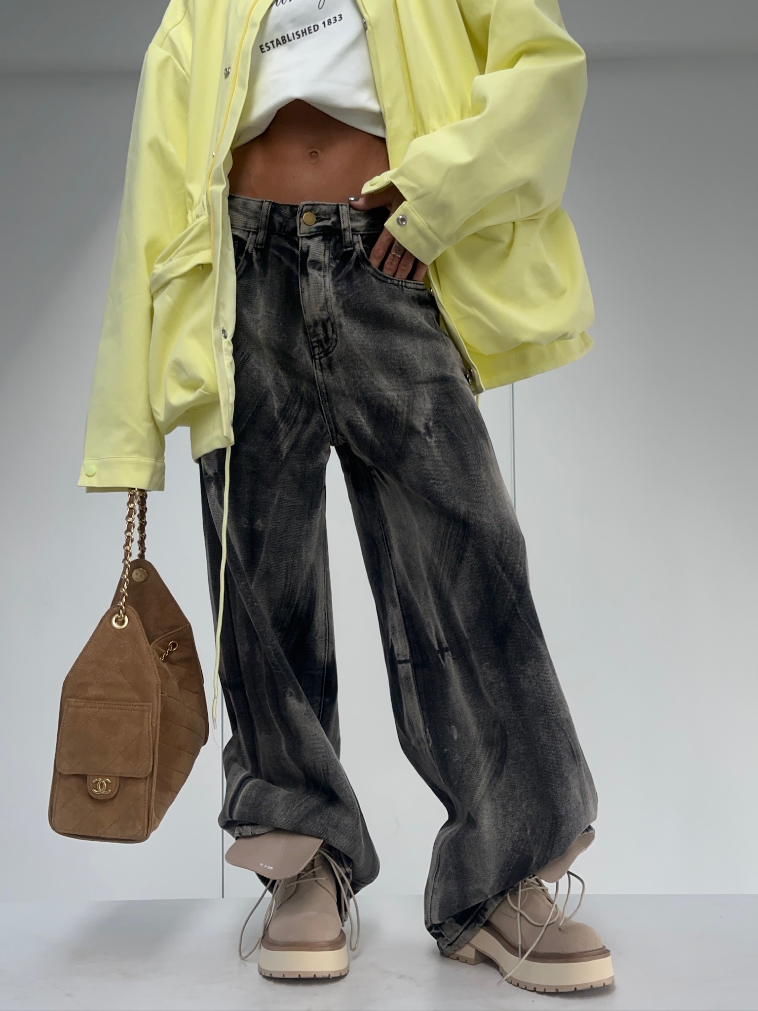 Джинсы HOUSE с ремнем