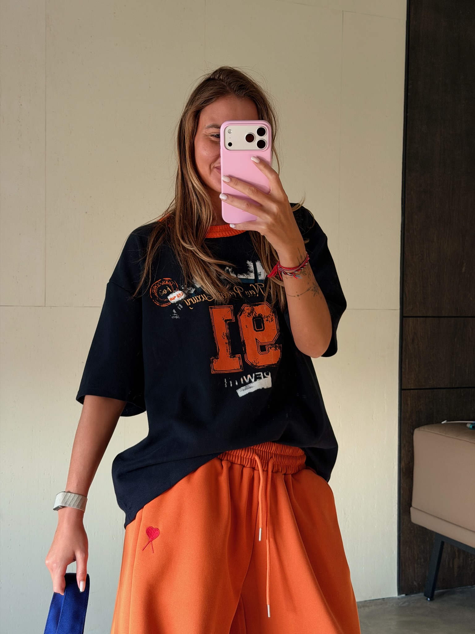 Футболка с принтом