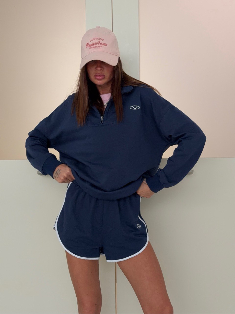 Шорты с окантовкой