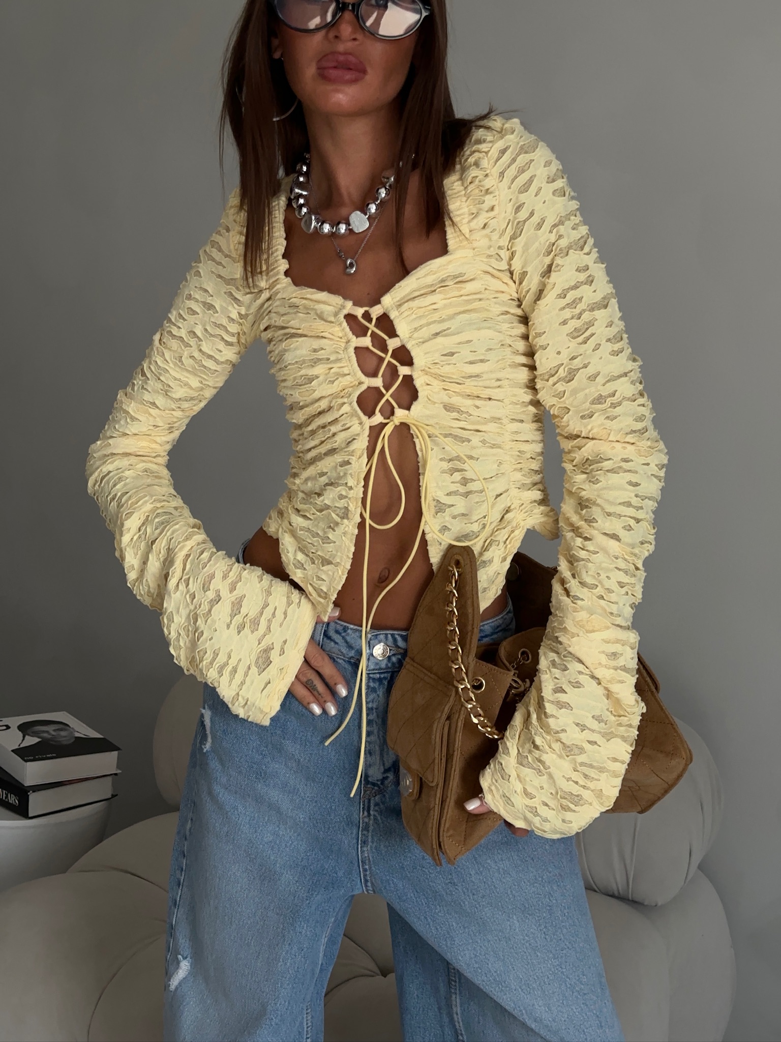 Лонгслив ABBY