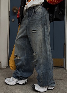 Джинсы два цвета