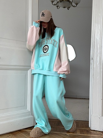 Трендовые широкие штаны state в шоуруме POP N' SHOP