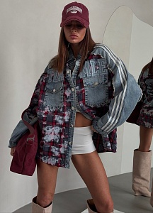 Рубашка из двойной ткани