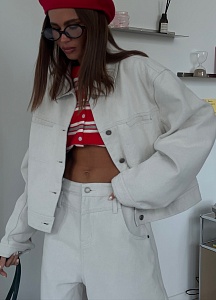 Джинсовка WHITE