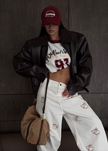 Бомбер объемный