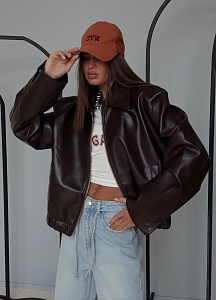 Бомбер объемный